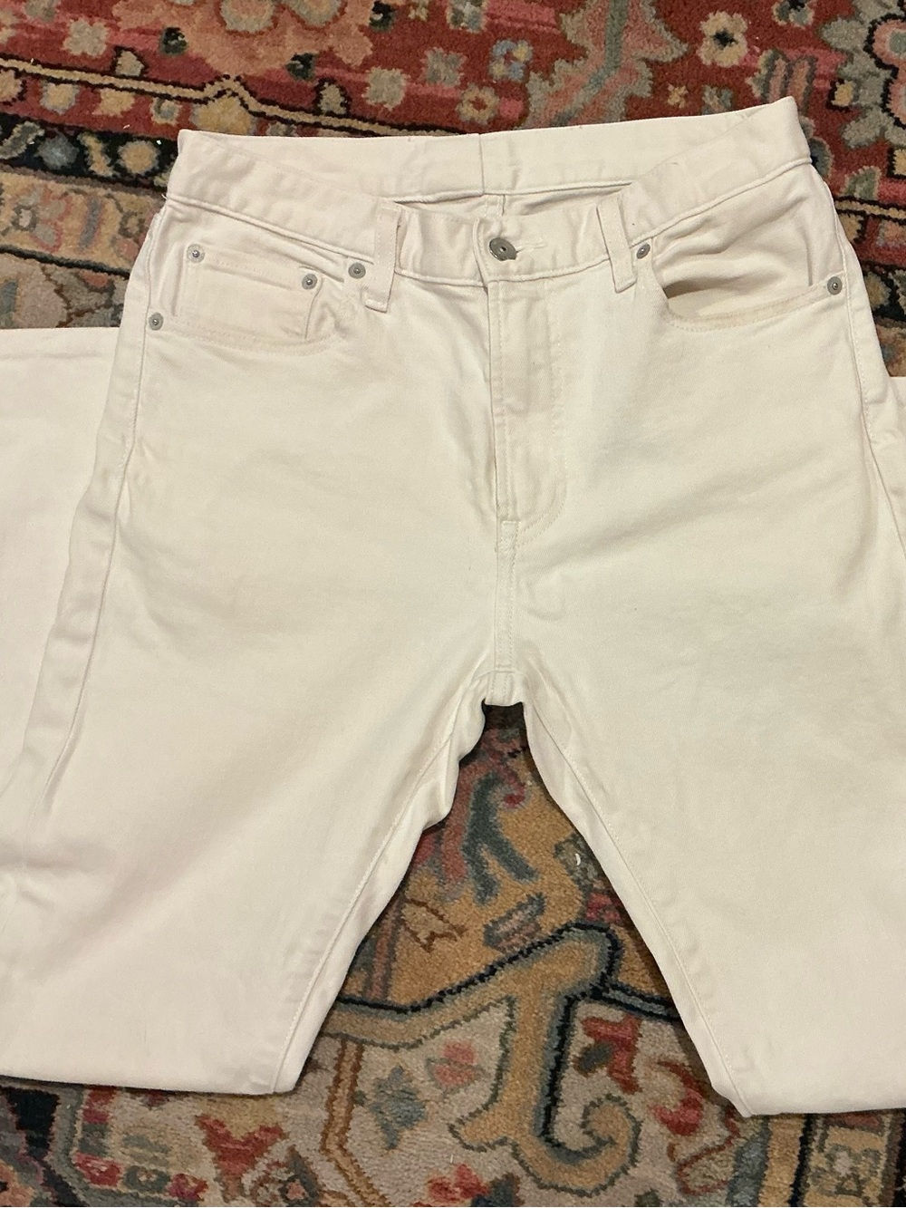 UNIQLO Off White Mens Jeans